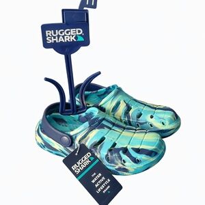 Kids Water Shoes - Blue and Green